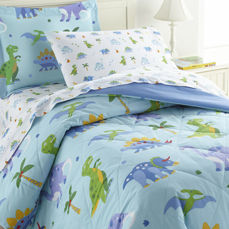 Wildkin Dinosaur Land 7 Pc Bed in a Bag - Full - Macy's